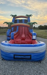 16' Dual lane water slide 1620DL20red20and20blue 1761686494 16' Dual lane water slide