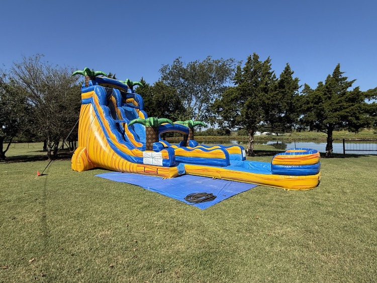 20' Single lane water slide 20' Single lane water slide