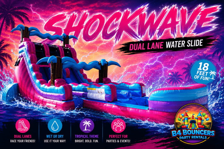 Water slides